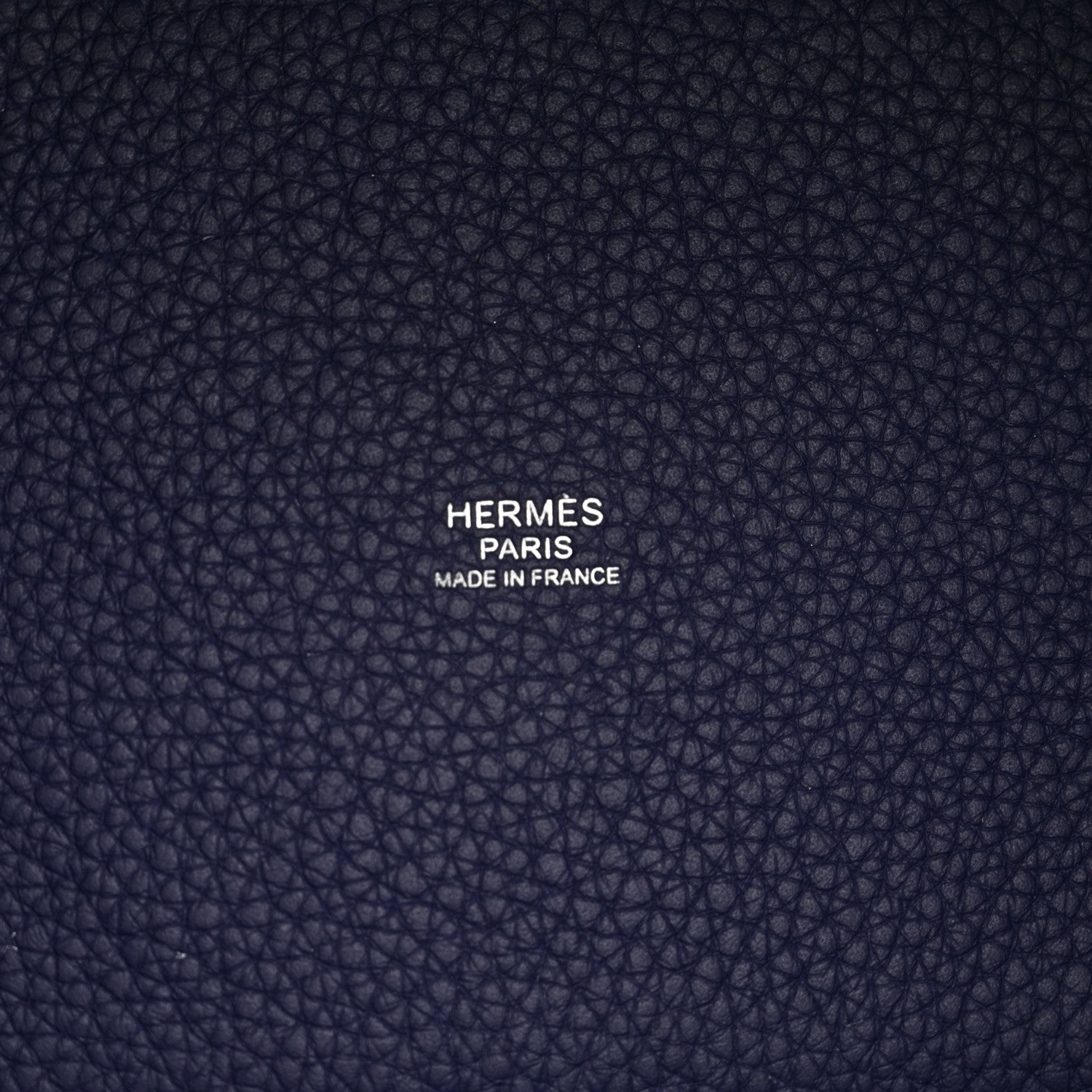 Hermes Taurillon Clemence Swift Eclat Picotin Lock 18 PM Bleu Encre Bleu Zellige 11 of 13