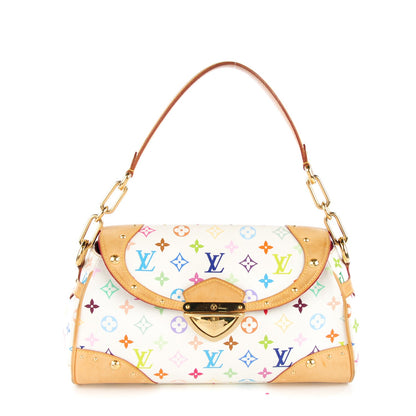 Louis Vuitton Monogram Multicolor Beverly MM White 1 of 9