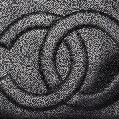 Chanel Caviar CC Shoulder Bag Black 9 of 11