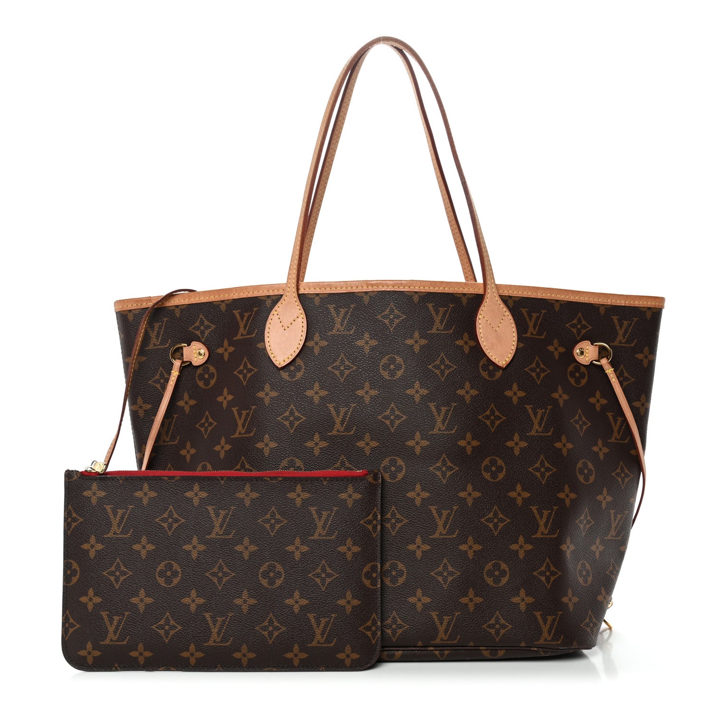 Monogram Neo Neverfull MM Cherry