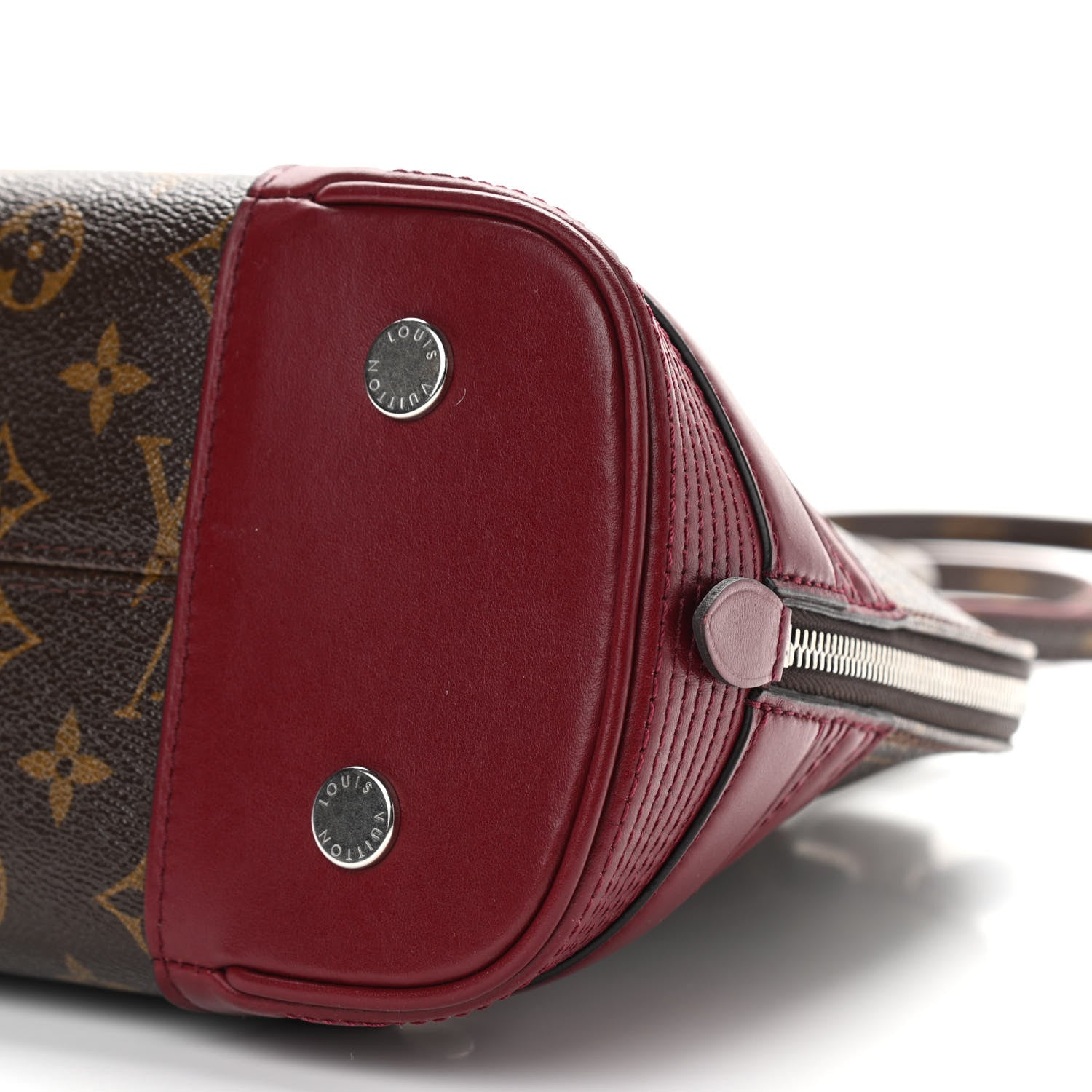Louis Vuitton Monogram Shine Alma PM Bordeaux 10 of 10