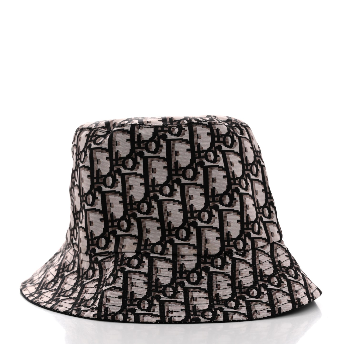 Oblique Reversible Teddy-D Brim Bucket Hat Beige