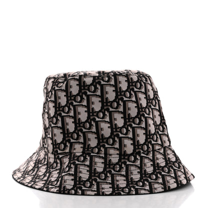 Christian Dior Oblique Reversible Teddy-D Brim Bucket Hat Beige 5 of 16