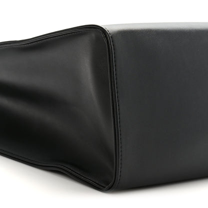 Telfar Vegan Leather Medium Shopping Bag Black 7 of 8