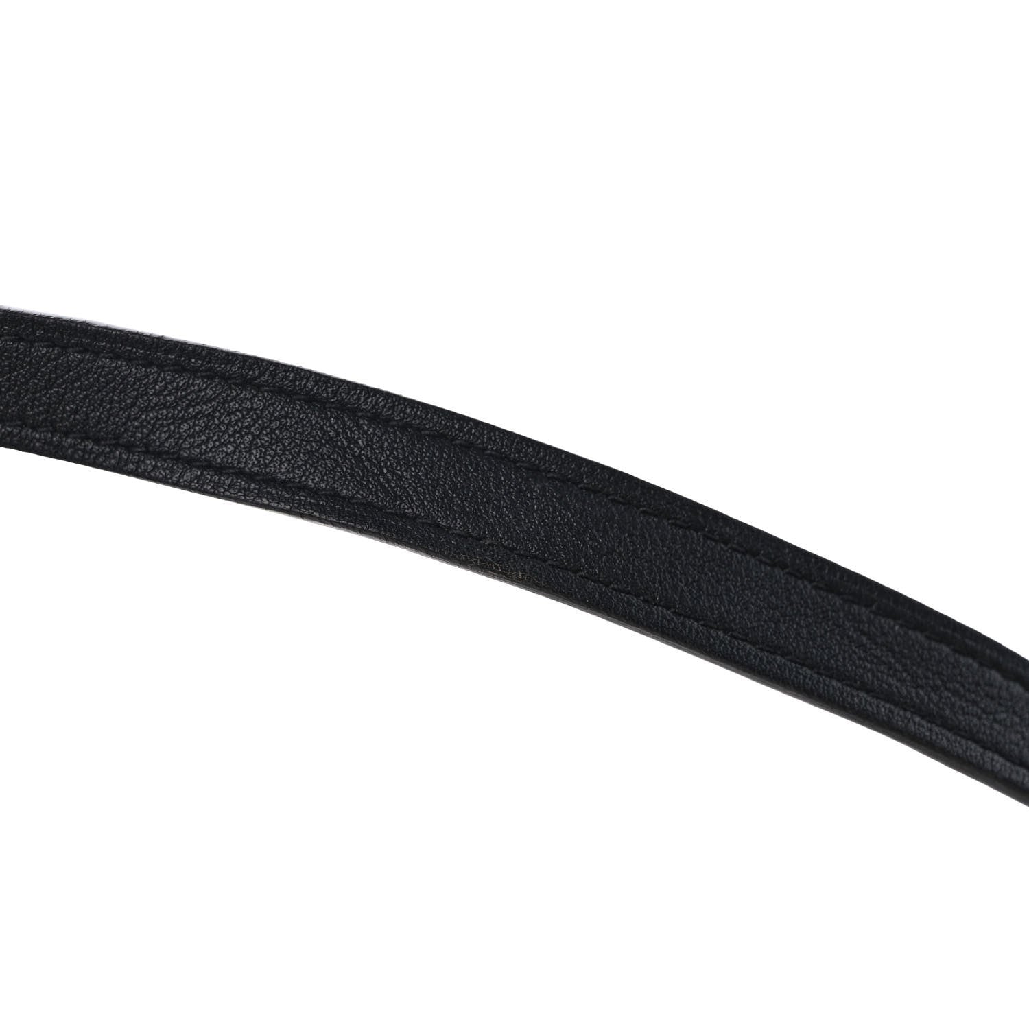 Hermes Epsom Swift 13mm Focus Belt 80 Etoupe Black 4 of 5