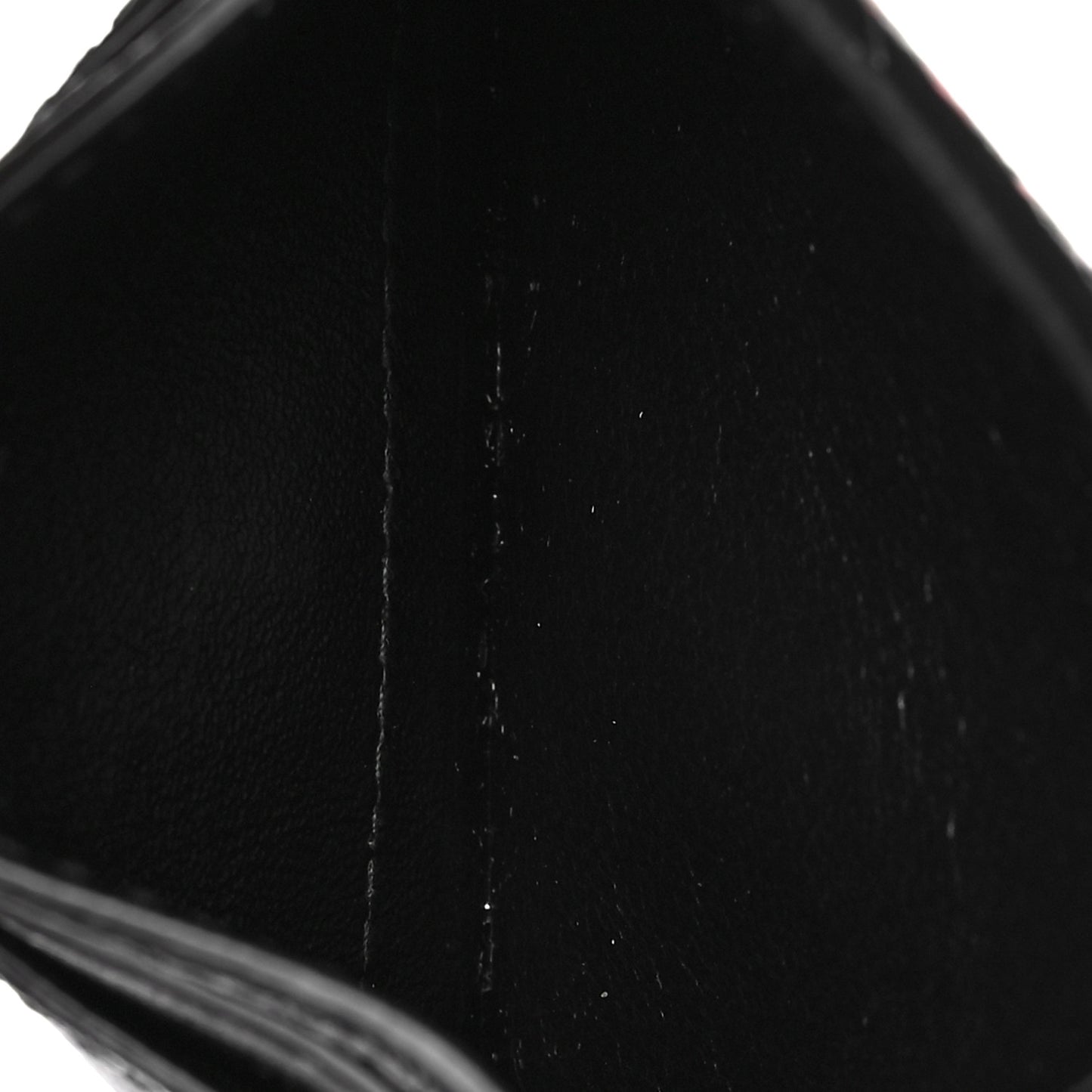 GG Supreme Monogram Psychedelic Card Holder Black