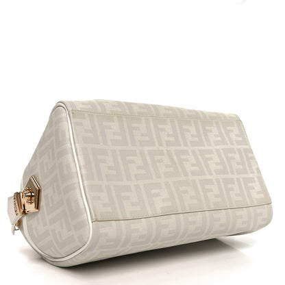 Fendi Zucca Spalmati  Lucido Medium Chef Boston White 4 of 10