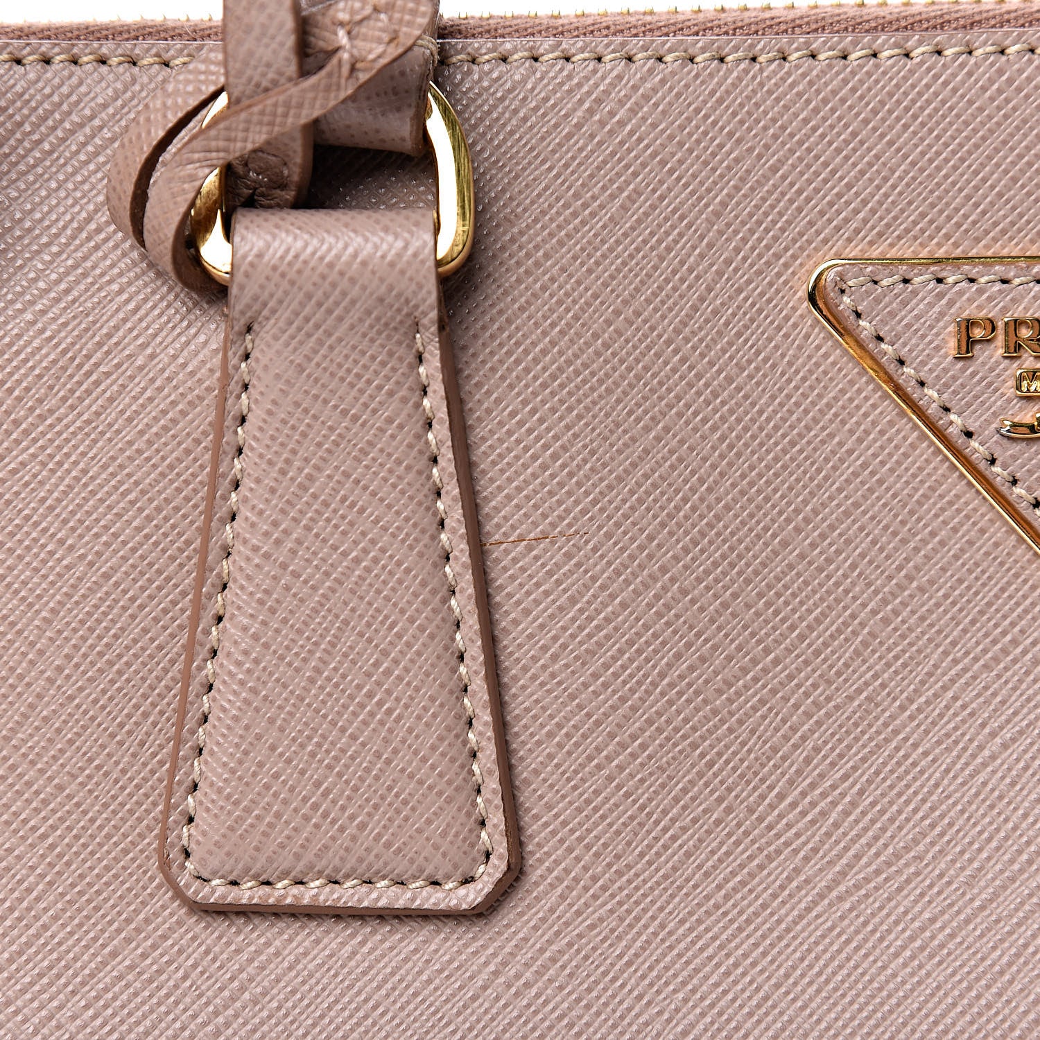 Prada Saffiano Medium Galleria Double Zip Tote Cammeo 8 of 15