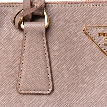 Prada Saffiano Medium Galleria Double Zip Tote Cammeo 8 of 15