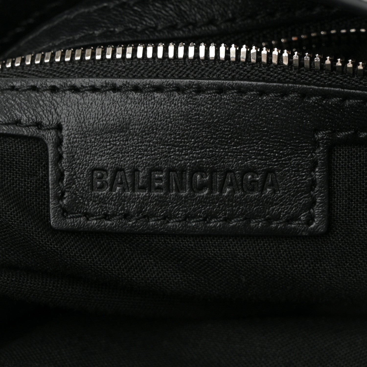 Balenciaga Agneau Arena Crystal Neo Cagole Mini Black 7 of 11