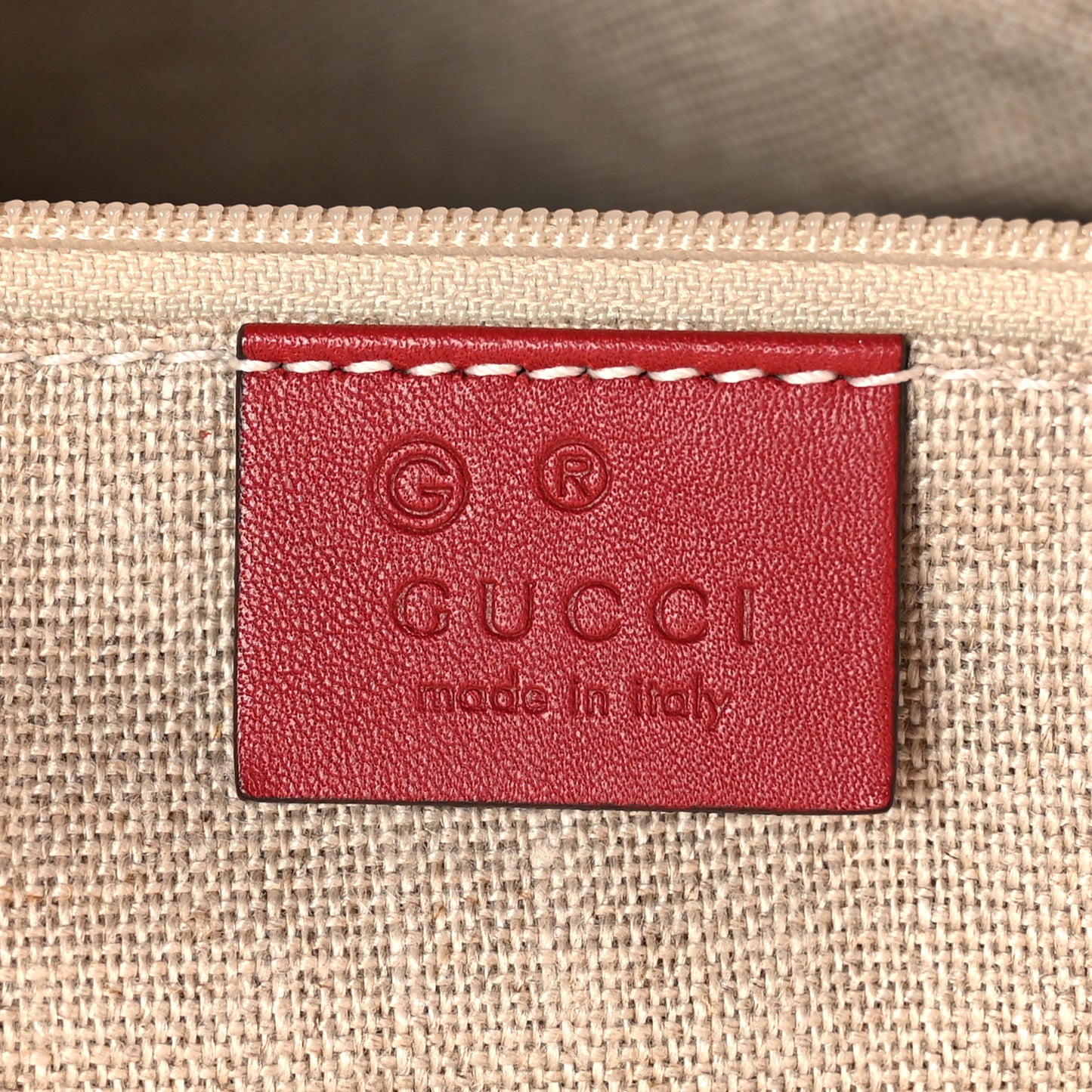Soft Microguccissima Dome Satchel Red