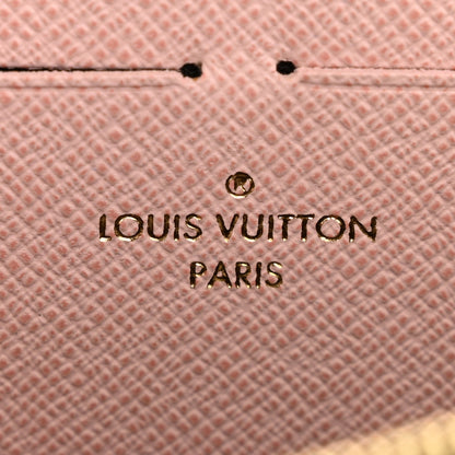 Louis Vuitton Monogram Clemence Wallet Rose Ballerine 6 of 11
