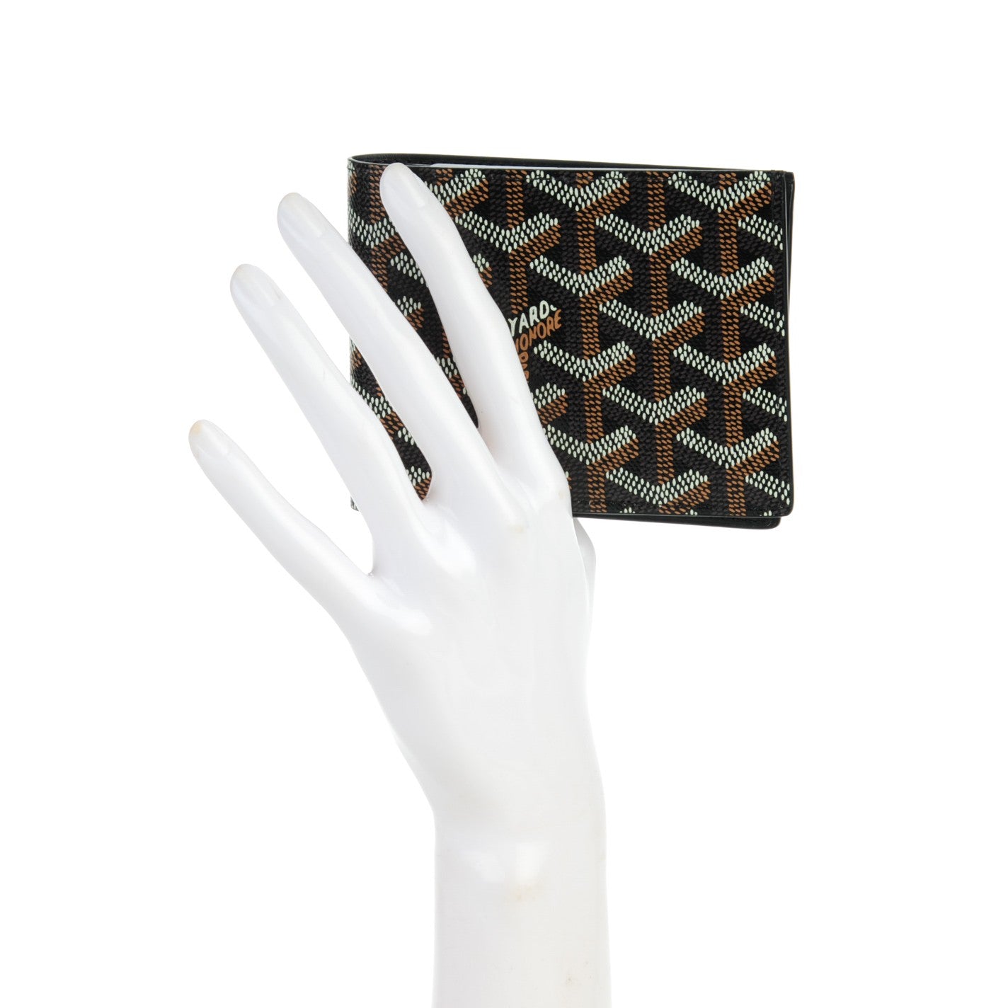 Goyardine Bi-Fold Wallet Black