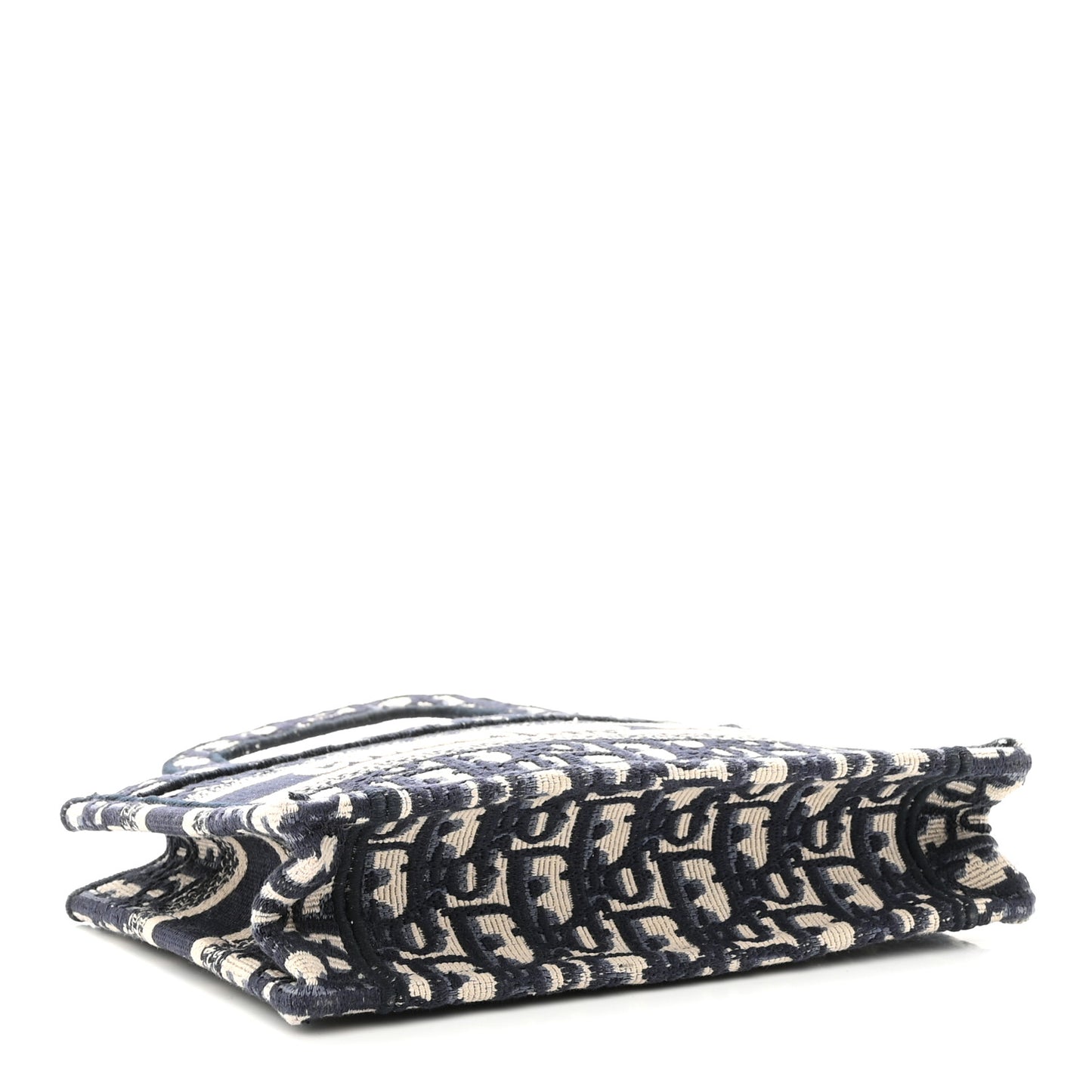 Oblique Mini Book Tote Blue Multicolor