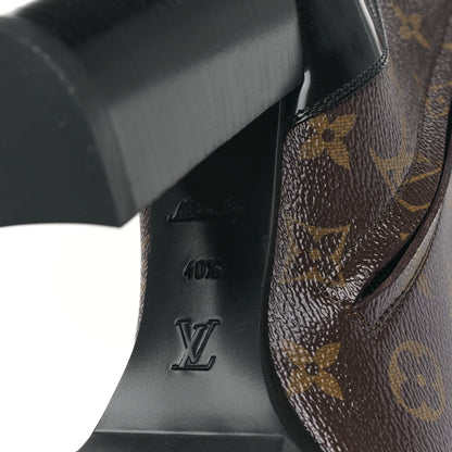 Louis Vuitton Patent Calfskin Monogram Star Trail Ankle Boots 40.5 Black 6 of 6