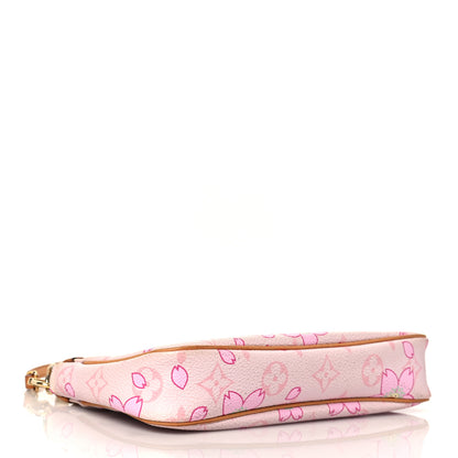 Louis Vuitton Monogram Cherry Blossom Pochette Accessories Pink 4 of 10