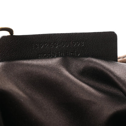 Saint Laurent Snakeskin Saharienne Shoulder Bag Brown 7 of 12