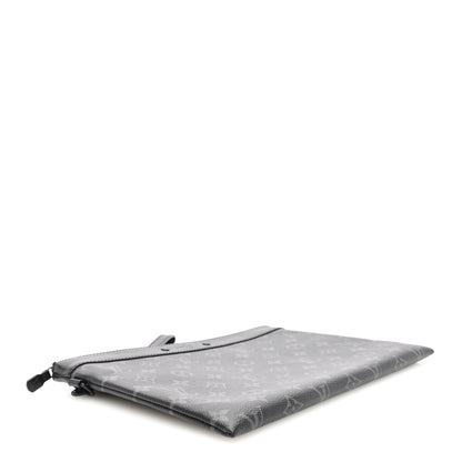 Louis Vuitton Monogram Eclipse Pochette To-Go Black 4 of 6