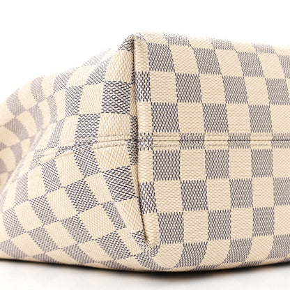 Louis Vuitton Damier Azur Graceful PM Rose Ballerine 8 of 14