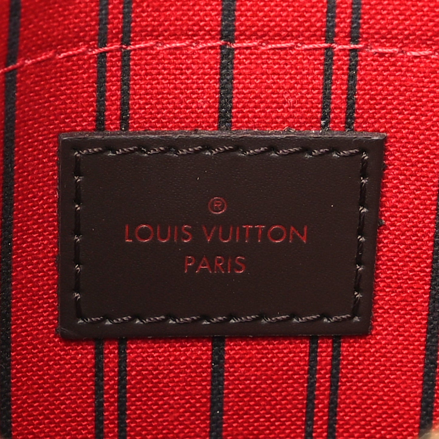 Damier Ebene Neverfull MM GM Pochette