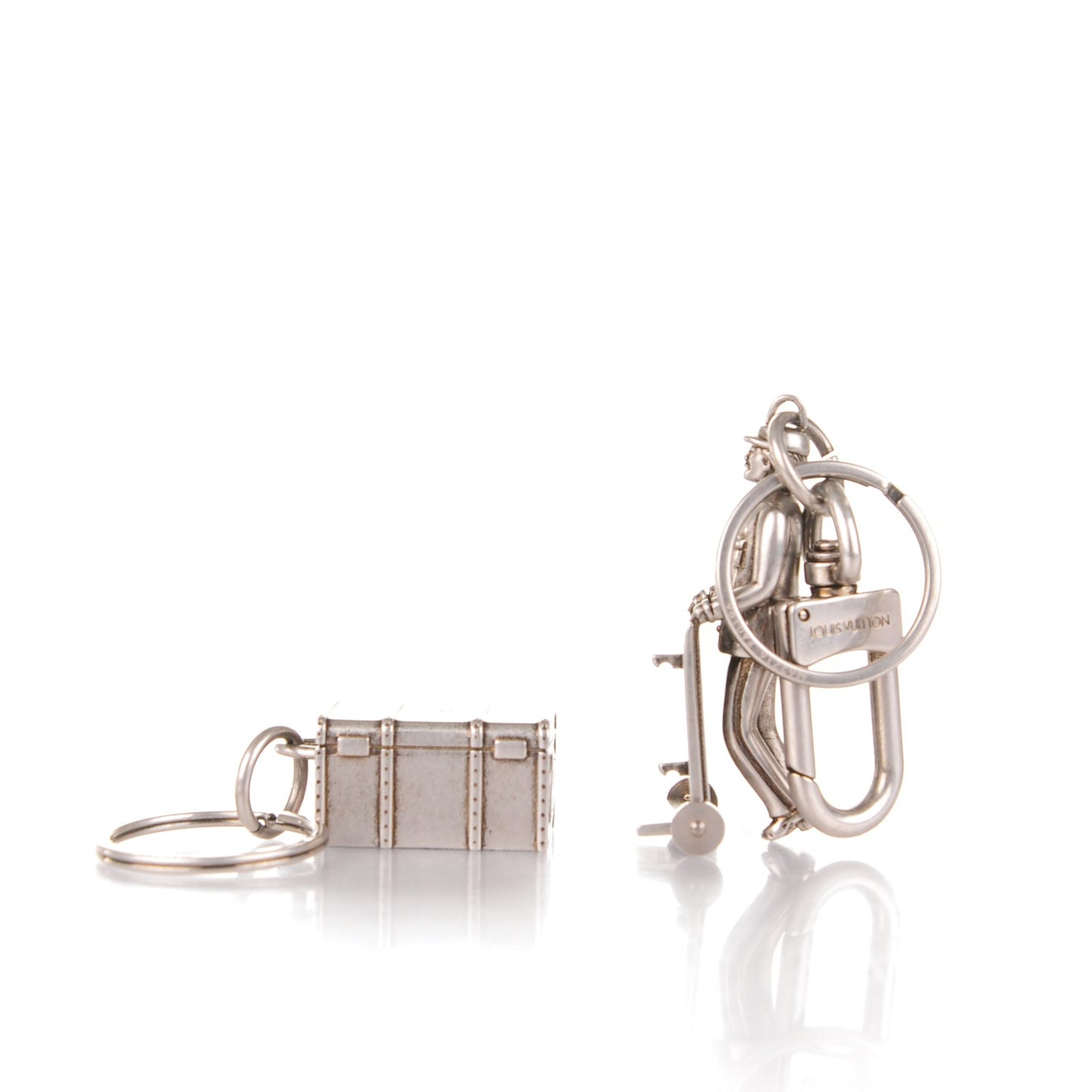 Palladium Porter Valet Key Holder Silver