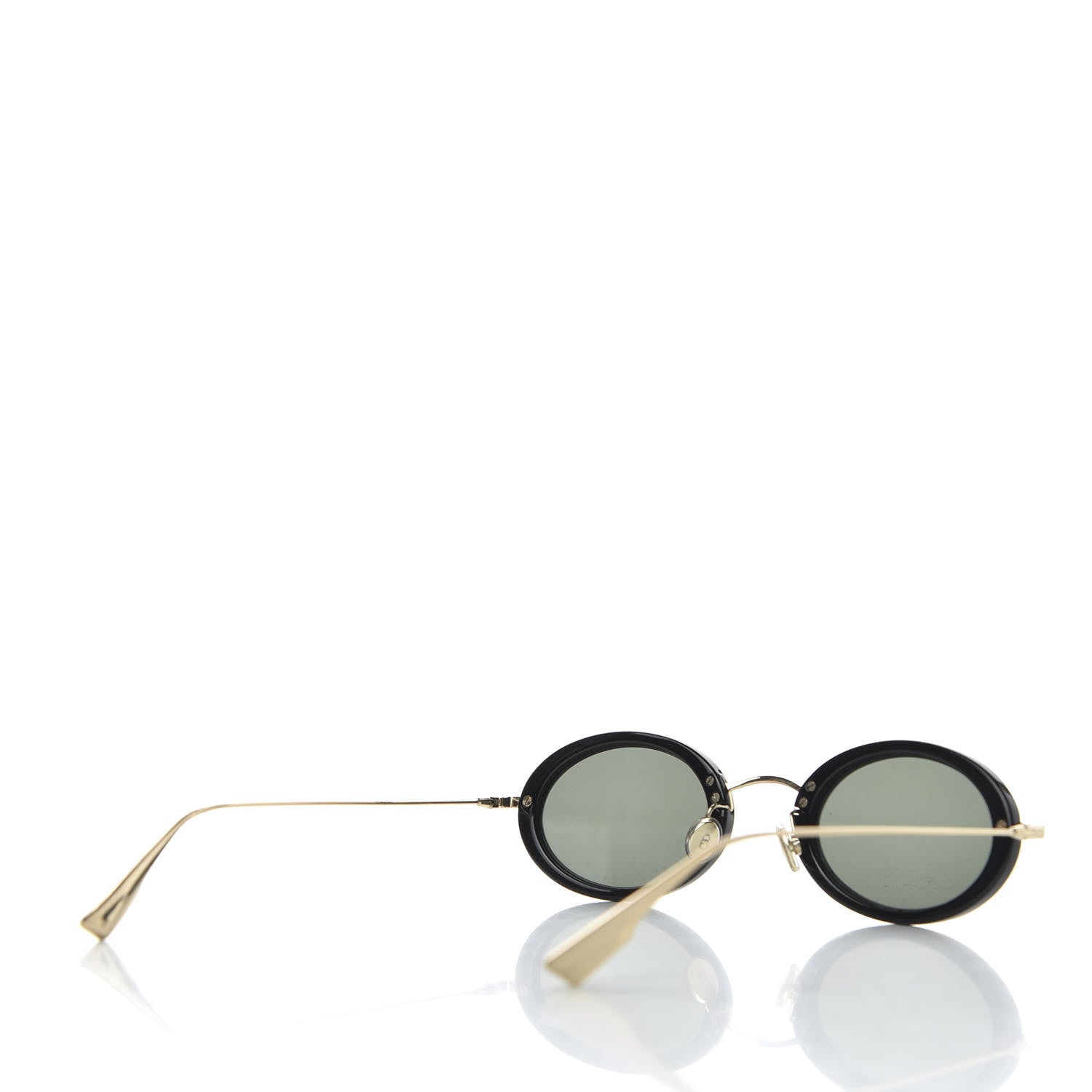 Christian Dior Acetate Metal DiorHypnotic 2 Sunglasses Gold Black 4 of 7
