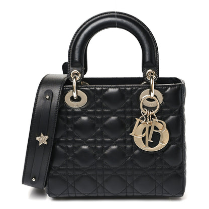 Christian Dior Lambskin Cannage Small My ABCDior Lady Dior Black 1 of 11