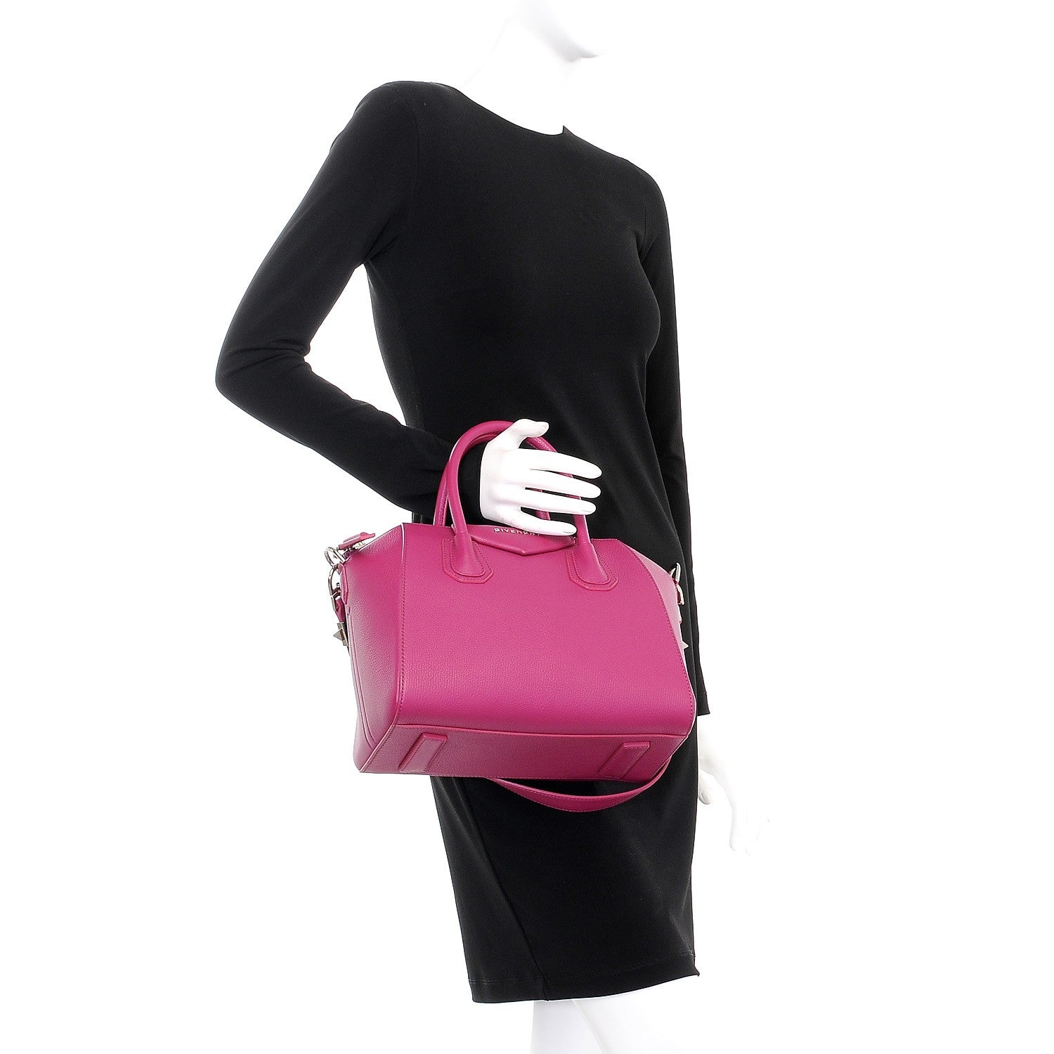 Givenchy Sugar Goatskin Small Antigona Orchid Purple 3 of 9