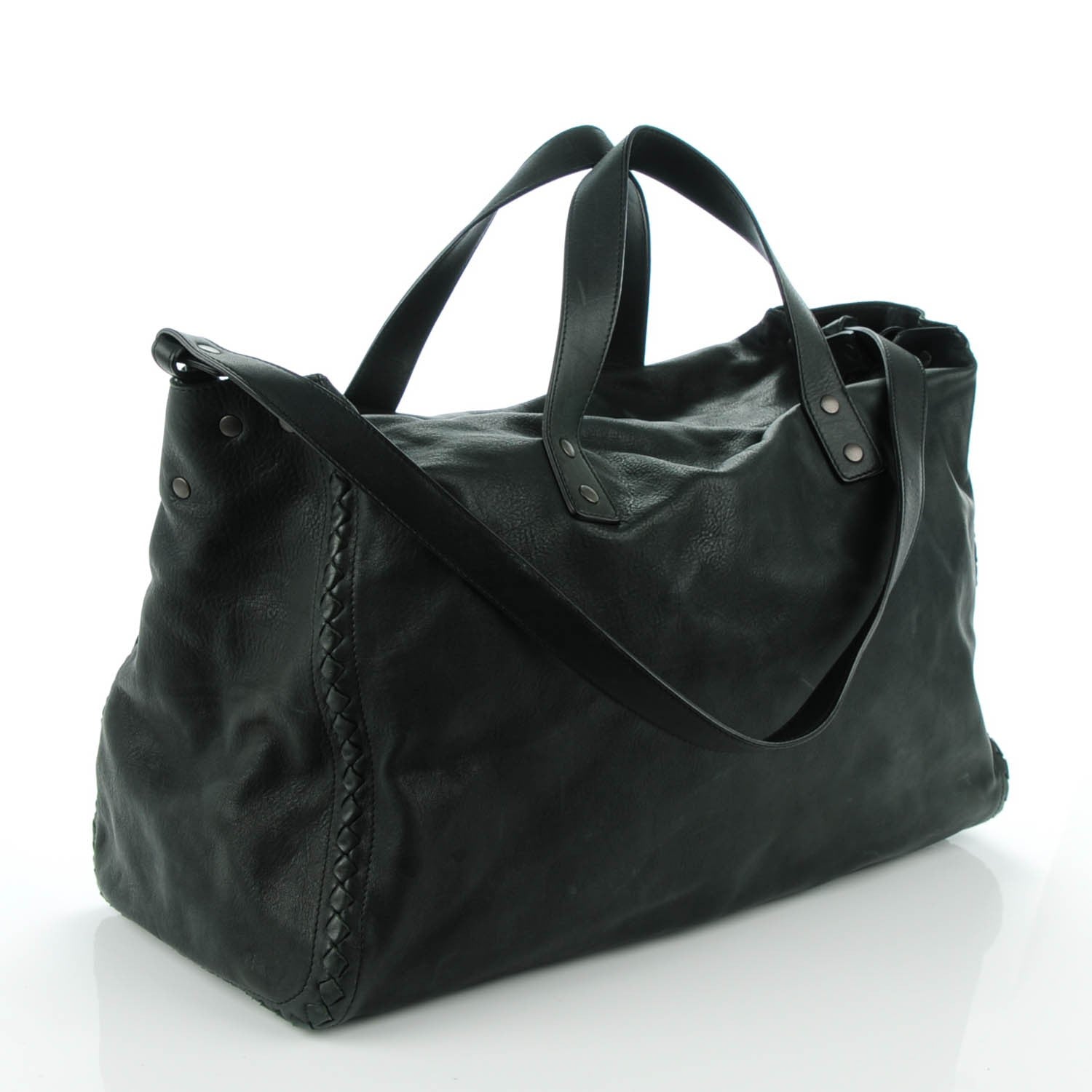 Bottega Veneta Washed Vintage Calf Duffel 3 of 7