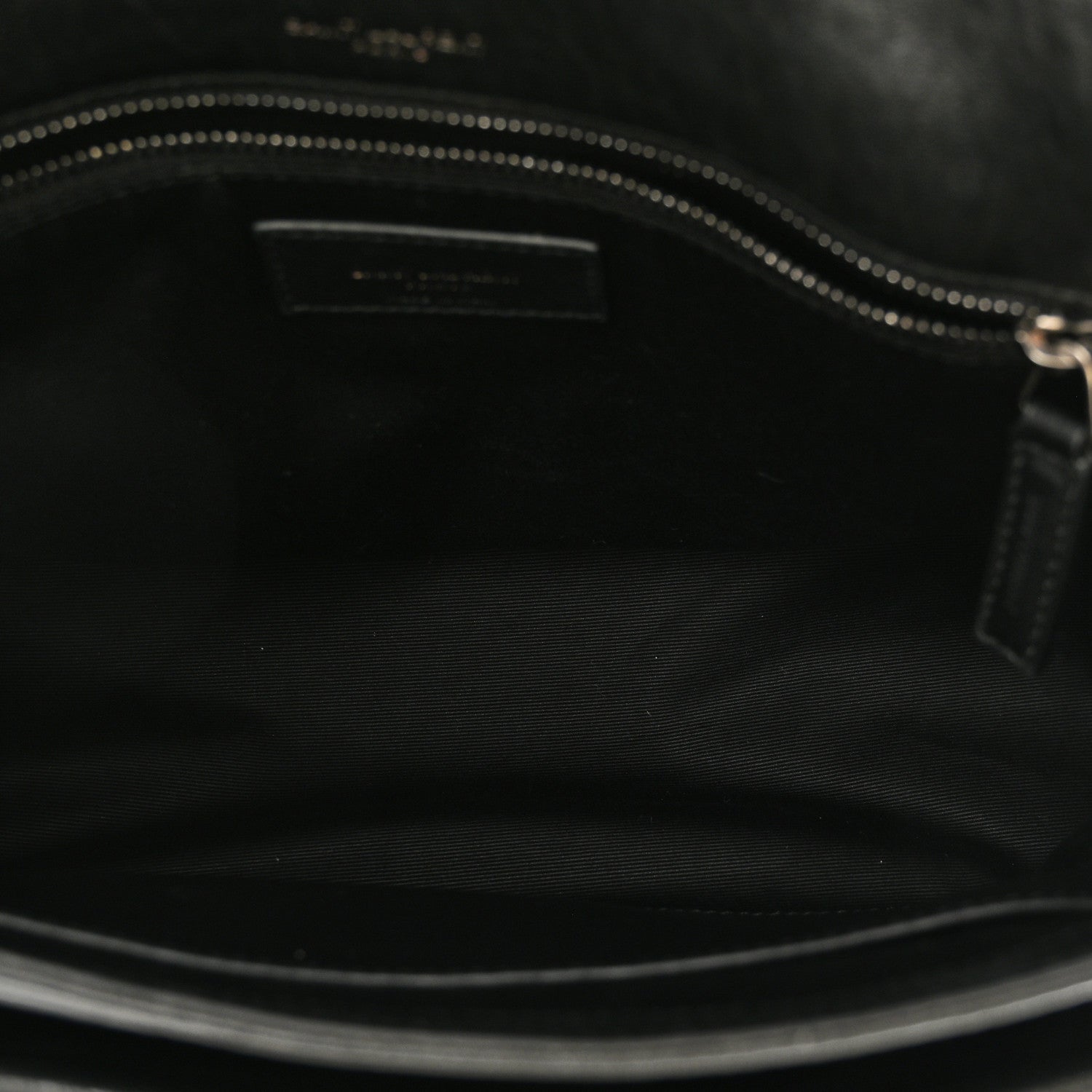 Saint Laurent Grained Lambskin Monogram Medium Niki Chain Satchel Black 5 of 10