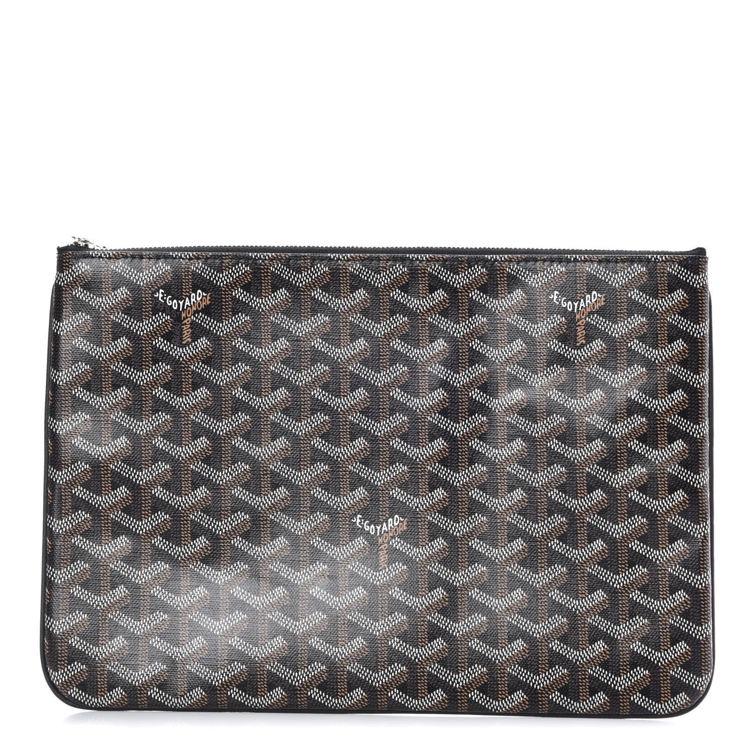 Goyard Goyardine Senat Pochette MM Black 1 of 7