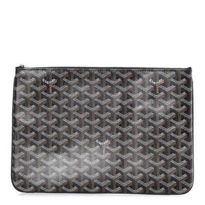 Goyard Goyardine Senat Pochette MM Black 1 of 7