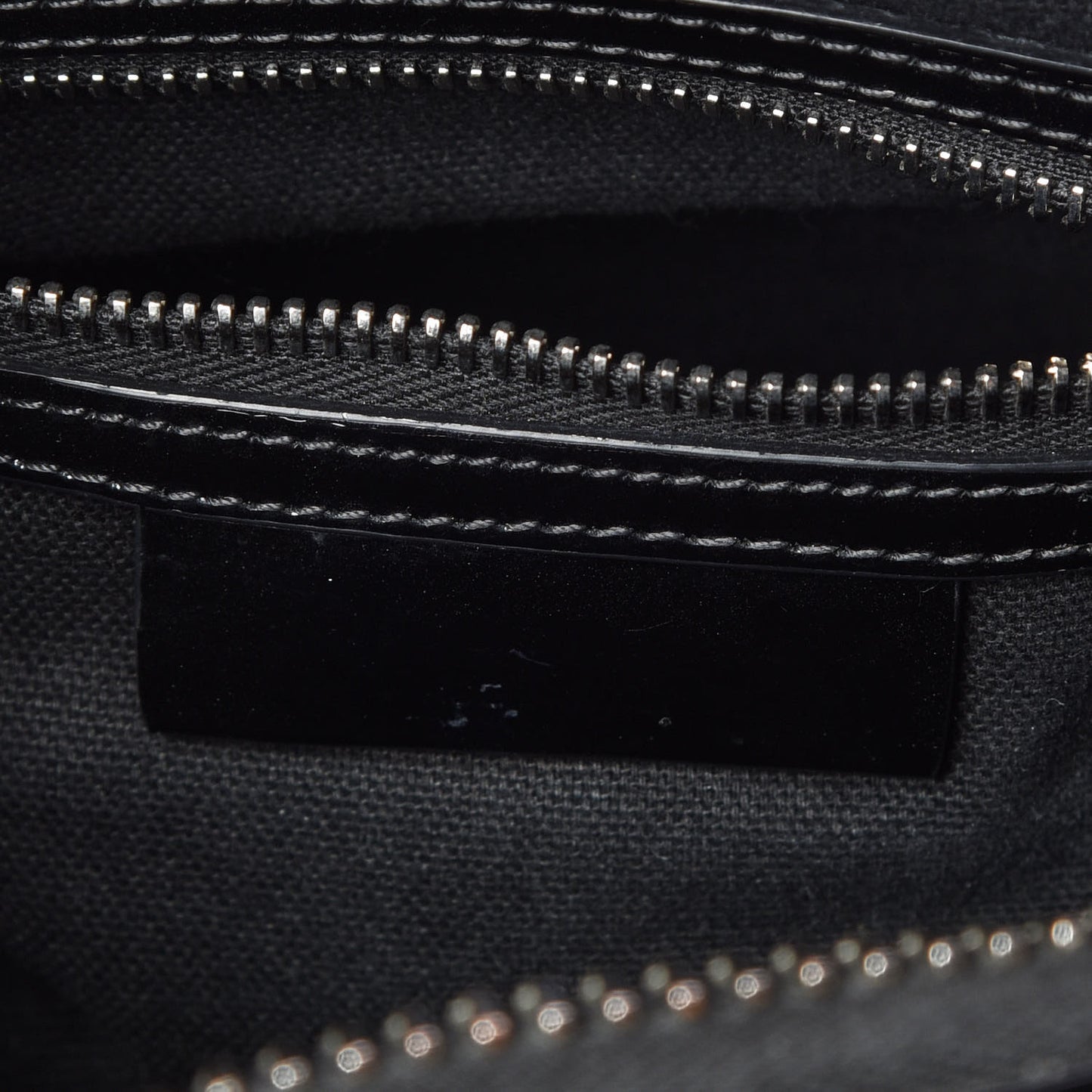 Patent Calfskin Mini Antigona Black