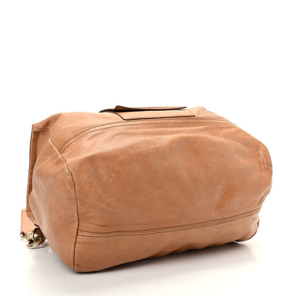 Givenchy Tumbled Sheepskin Medium Pandora Caramel 4 of 9