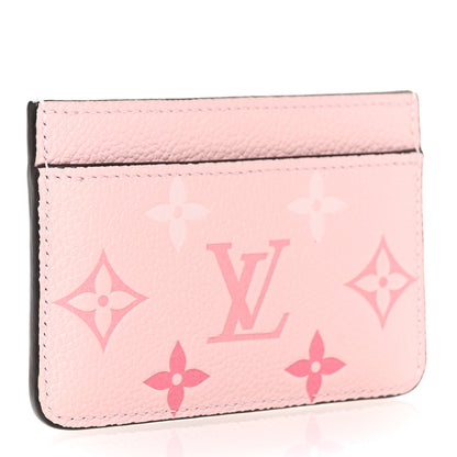 Louis Vuitton Empreinte Monogram Giant By The Pool Card Holder Bouton De Rose 3 of 8