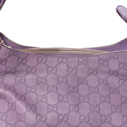 Gucci Guccissima Creole Hobo Purple 10 of 10