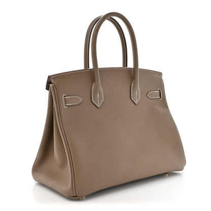 Hermes Epsom BIRKIN 30 Etoupe 3 of 11