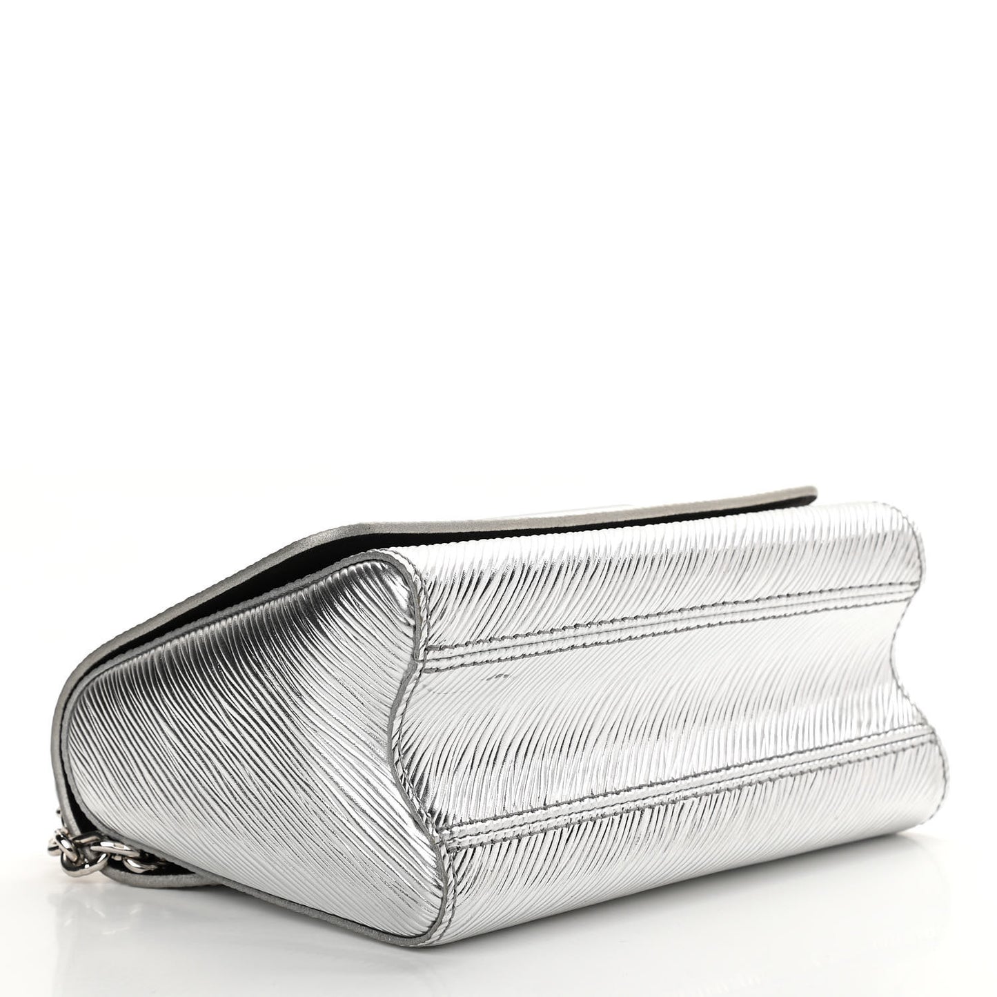 Epi Twist Shoulder Bag PM Argent
