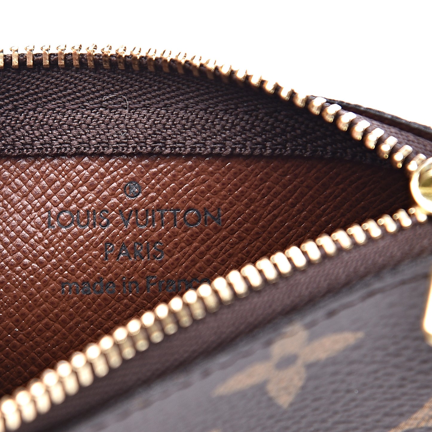 Monogram Key Pouch