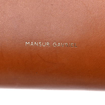 Mansur Gavriel Calfskin Mini Bucket Bag Cammello Rosa 5 of 22