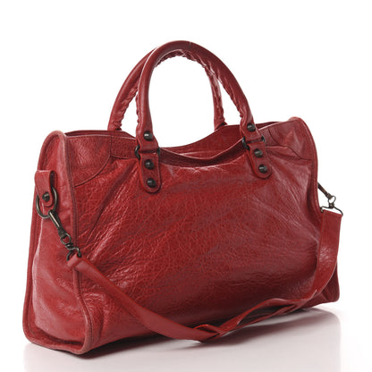 Balenciaga Agneau Classic Hardware City Rouge Cardinal 3 of 16