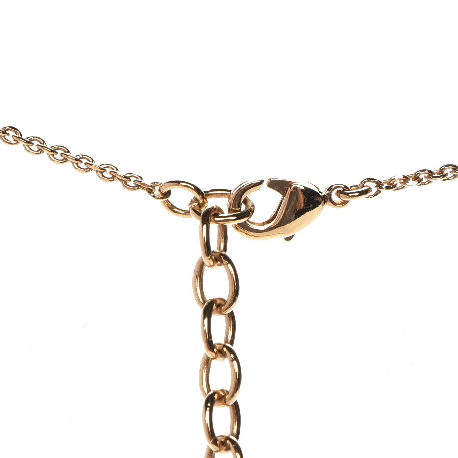 Louis Vuitton LV And Me Letter S Necklace Gold 5 of 8