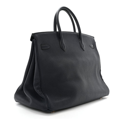 Hermes Togo Birkin 40 Bleu Indigo 3 of 11