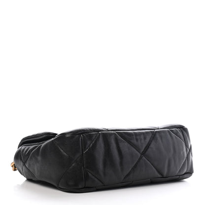 Chanel Lambskin Quilted Medium Chanel 19 Flap Black 4 of 9