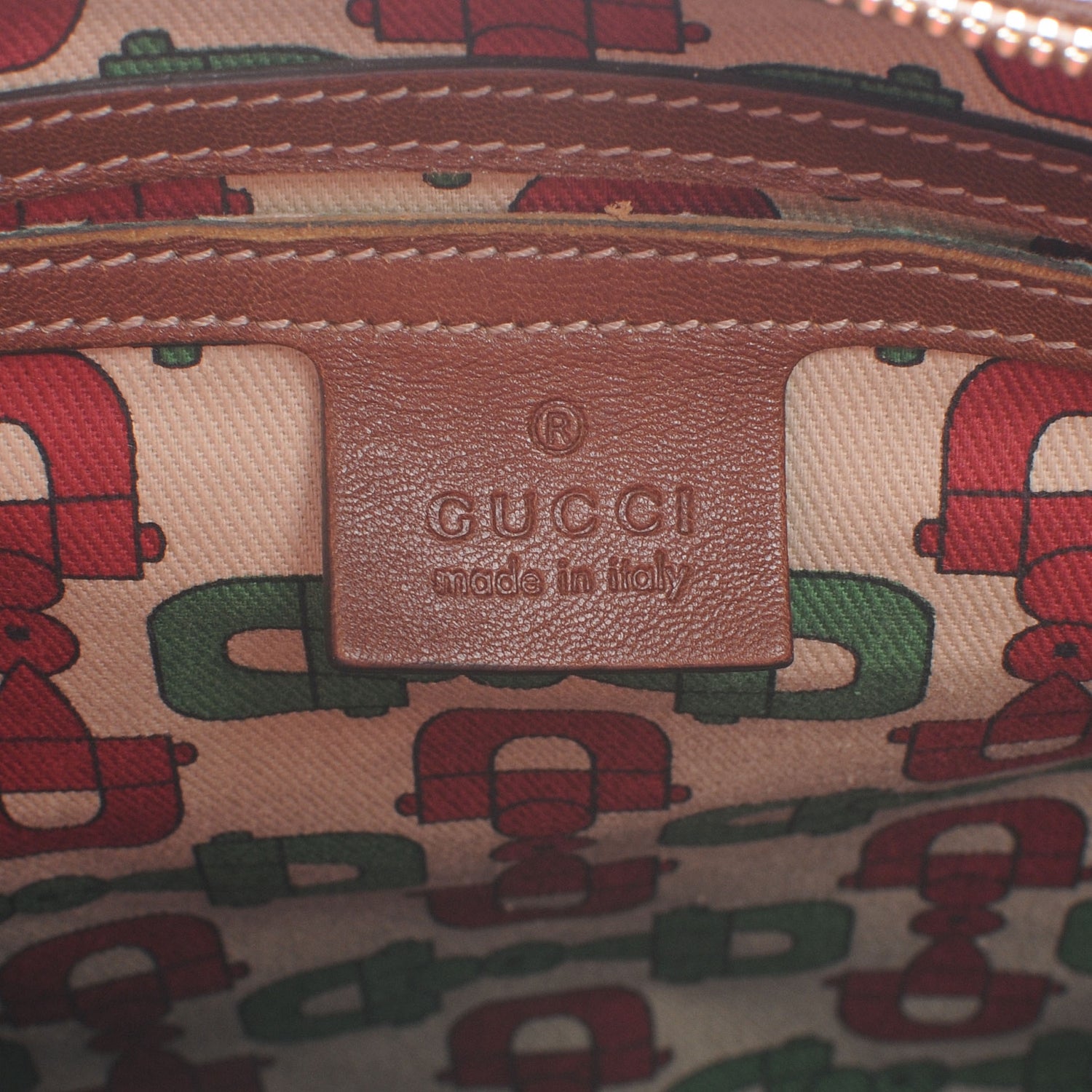 Gucci Guccissima Medium Joy Boston Brown 7 of 8
