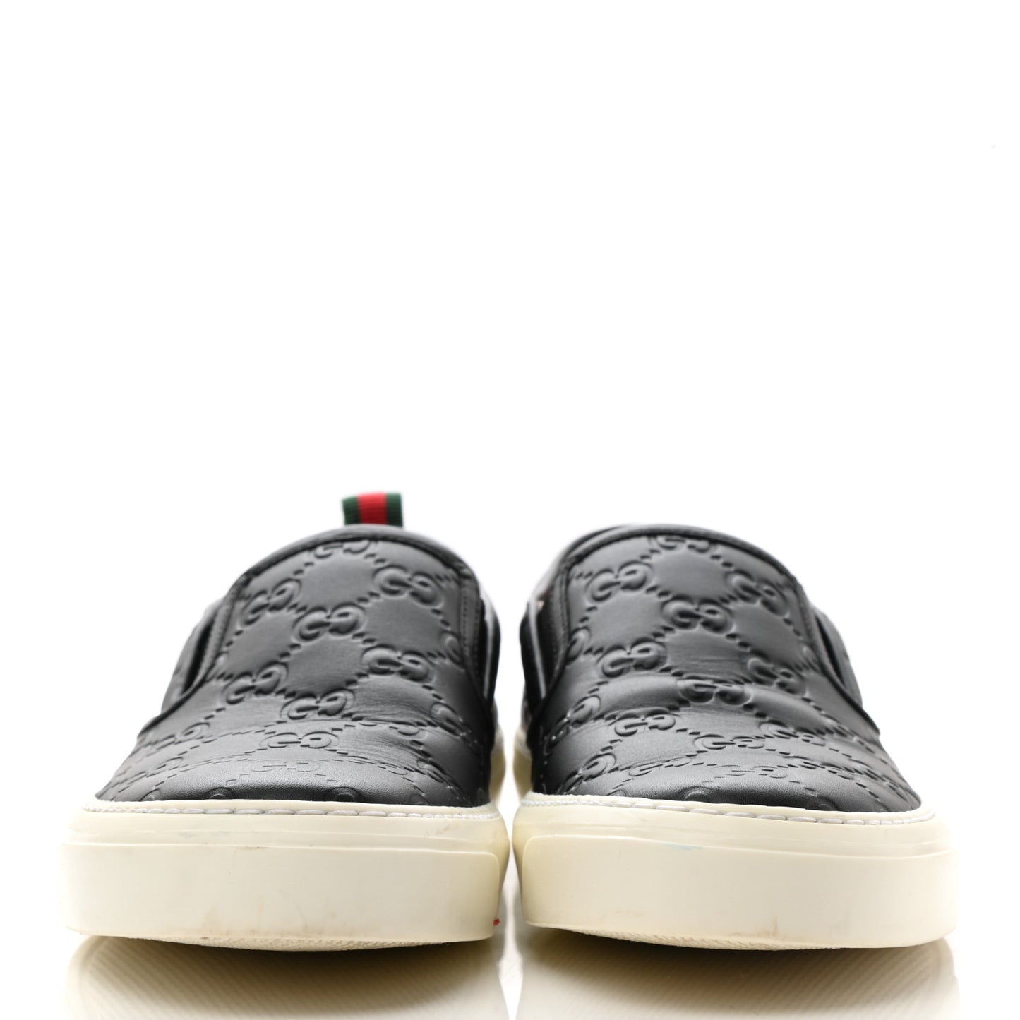 Guccissima Dublin Slip On Sneakers 37.5 Black