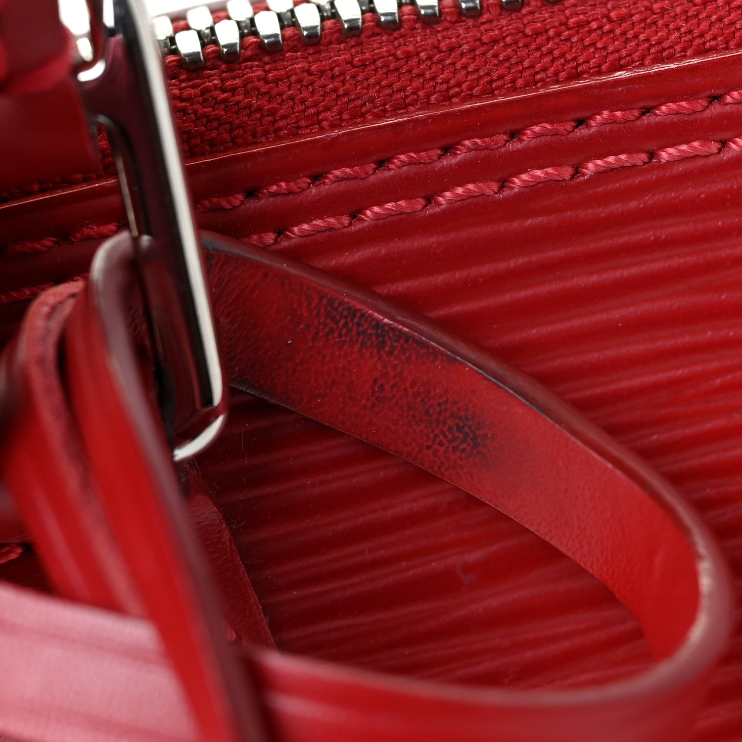 Louis Vuitton Epi Alma BB Carmine 11 of 20