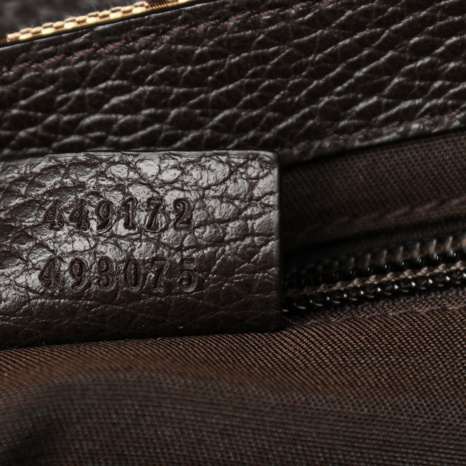 Gucci Monogram Flap Messenger Bag Beige Dark Brown 7 of 11