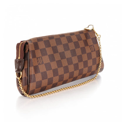 Louis Vuitton Damier Ebene Eva Clutch 3 of 8