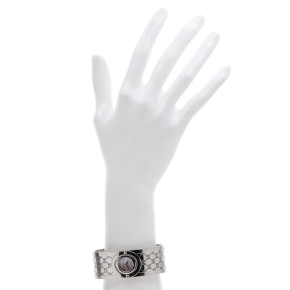 Gucci Stainless Steel Pink Mother of Pearl 23mm Twirl Quartz Watch 2 of 6
